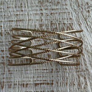 Gold Colored Cuff Bracelet